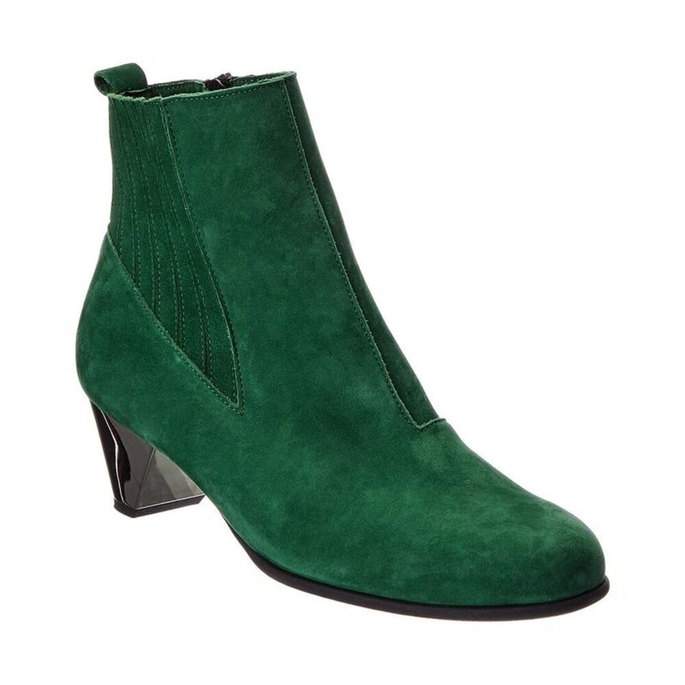 Arche Marizz Leather Boot, Green